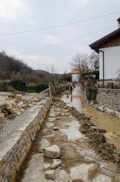 Urejanje struge Glinščice in Saridovega potoka za večjo poplavno varnost in urejenost območja 2